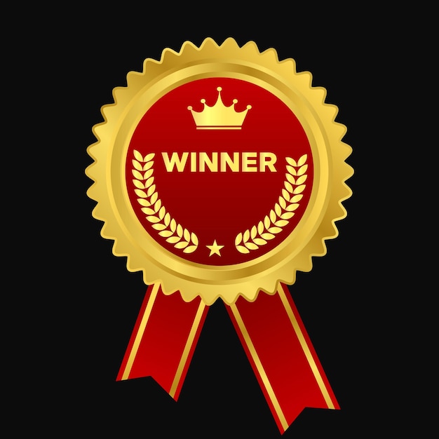 Progettazione dell'icona GOLDEN WINNER