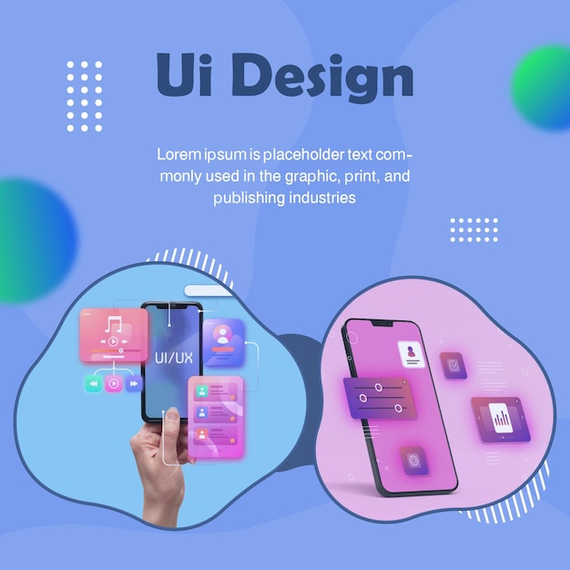 Progettazione dell'interfaccia utente per rappresentazioni di raccolte di elementi di smartphone dell'esperienza utente e design dell'interfaccia