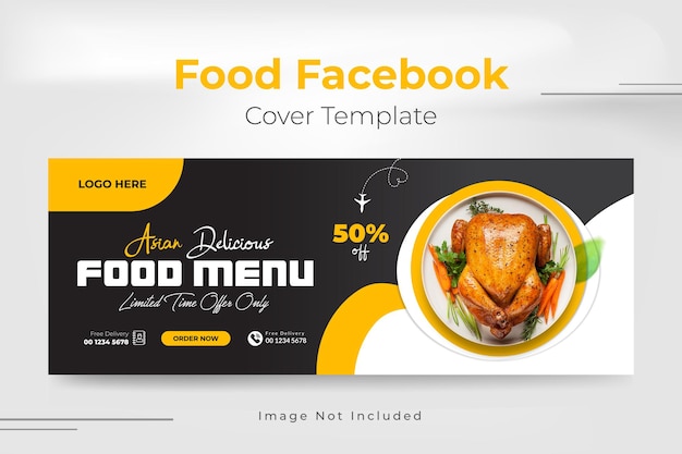 Progettazione della copertina alimentare di Facebook