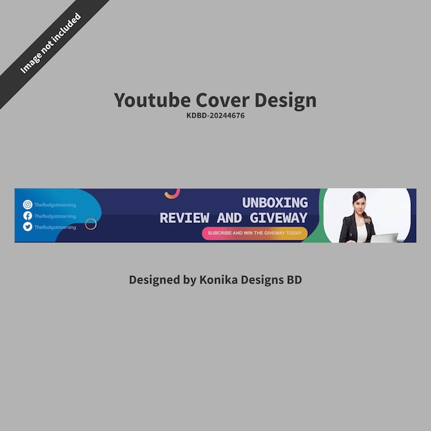 Progettazione della copertina di YouTube