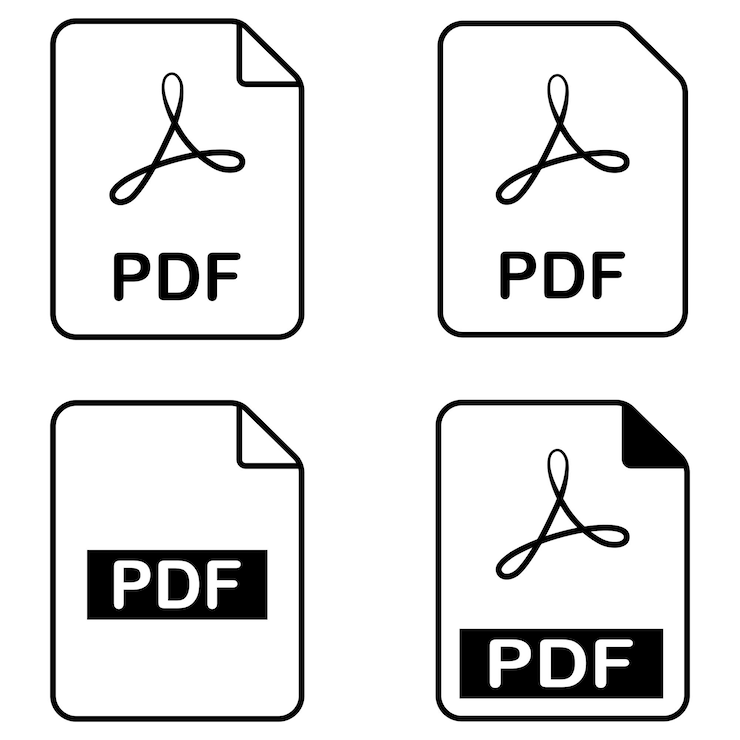 Vettore progettazione delle icone pdf