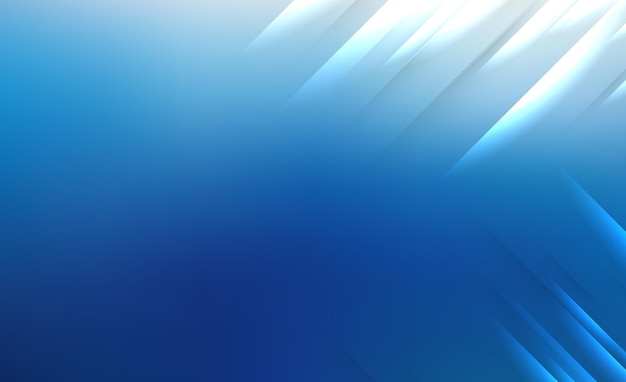 Progettazione dello sfondo vettoriale a gradiente blu e bianco
