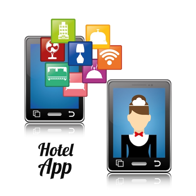 Progettazione di app digitali per smartphone e hotel