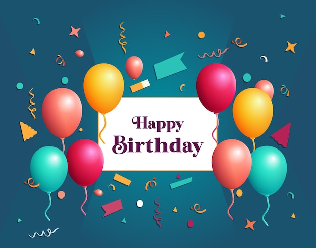 Progettazione di banner pubblicitari per il compleanno