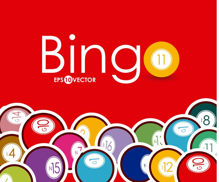 Vettore progettazione di bingo