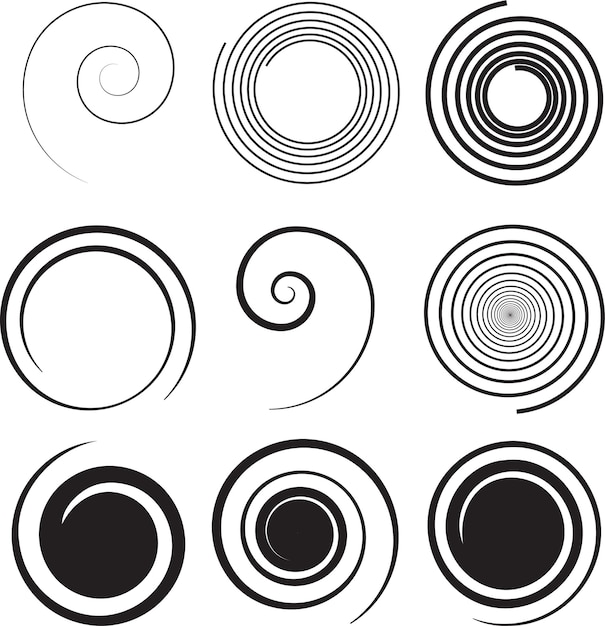 progettazione di cerchi a spirale