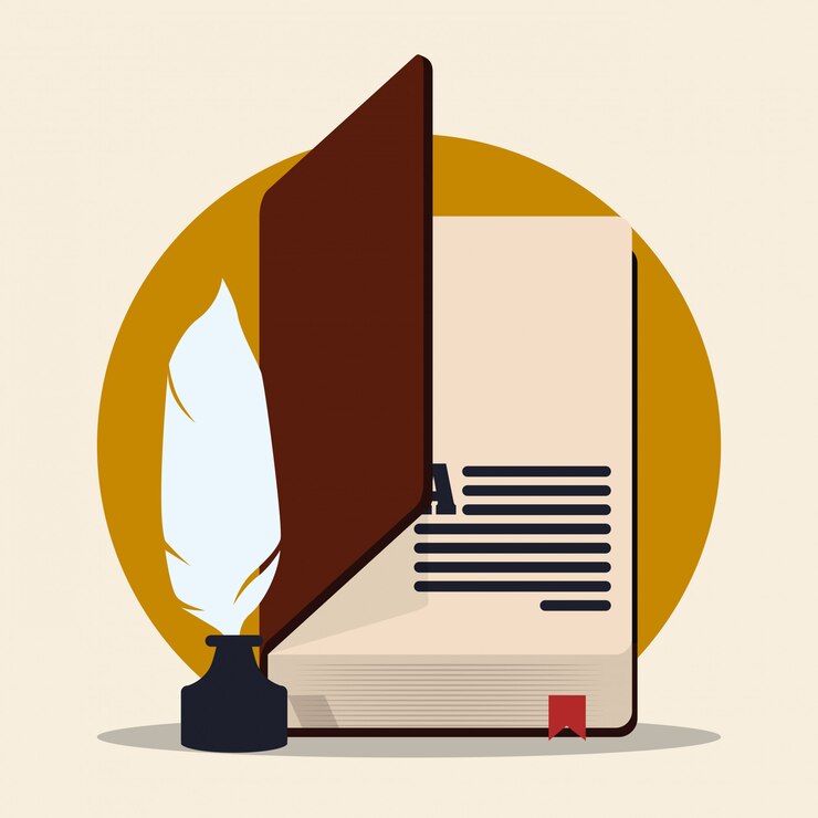 Vettore progettazione di libri.