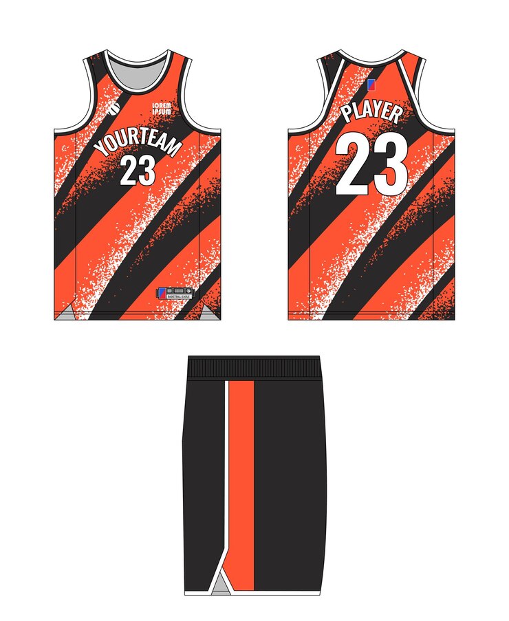 Progettazione di modelli di maglie da basket Progettazione di mockup di uniformi da basket Progettura di abbigliamento sportivo di sublimazione tank top