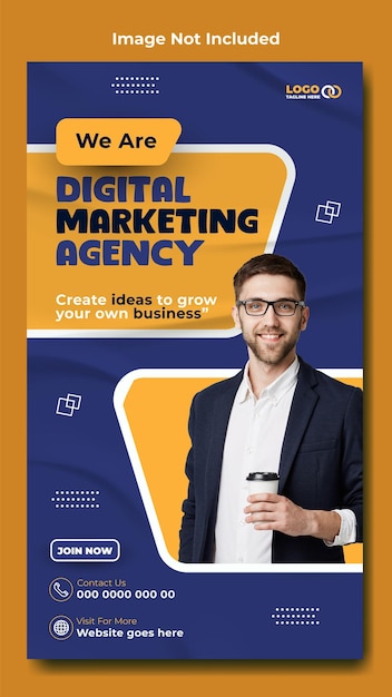 Progettazione di modelli di storie di marketing digitale
