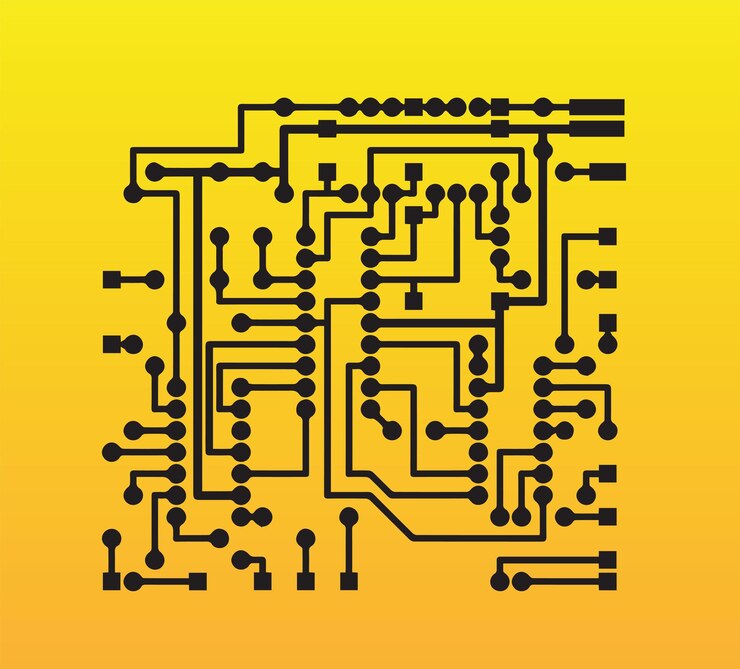Vettore progettazione elettronica