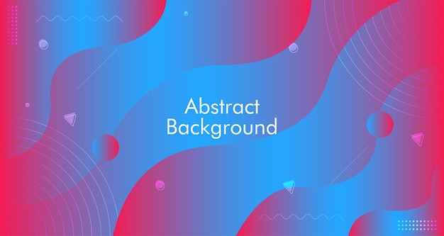 Progettazione grafica astratta creativa dello sfondo Progettazione dell'illustrazione di Vactor Disegno astratto