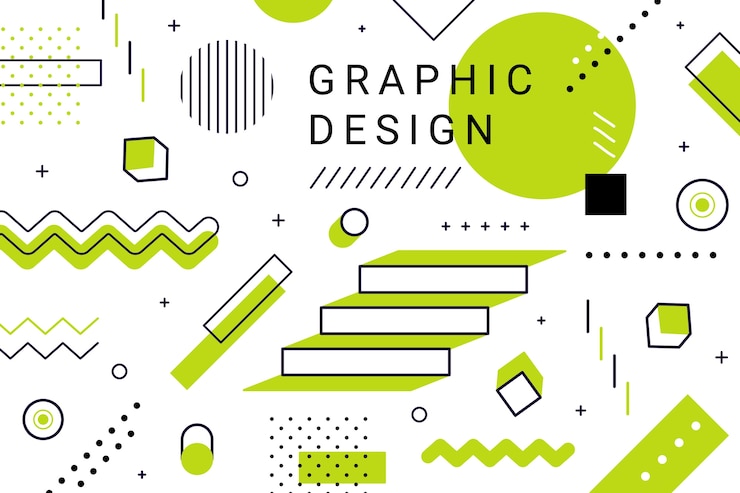 Vettore progettazione grafica sfondo geometrico