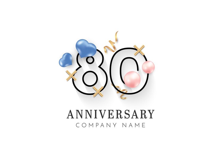 Progettazione per l'80° anniversario