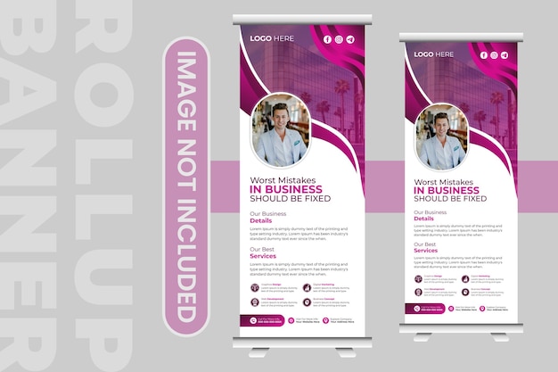 Progettazione professionale e creativa di banner
