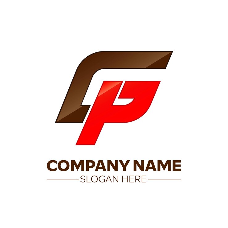 Vettore progettazione tipografica gp