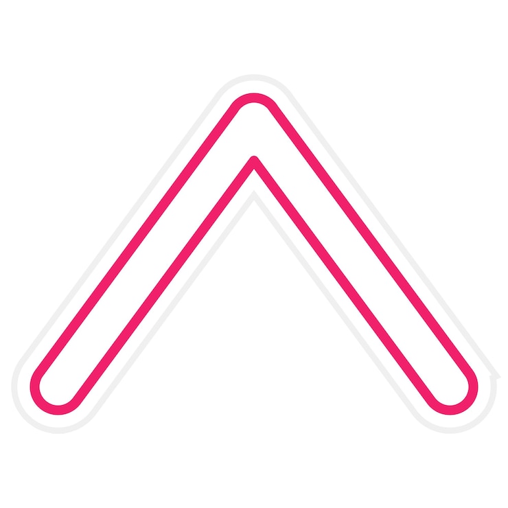 Vettore progettazione vettoriale in stile chevron icon