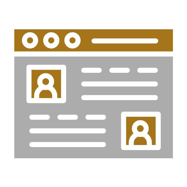 Progettazione vettoriale Web chat Icon Style