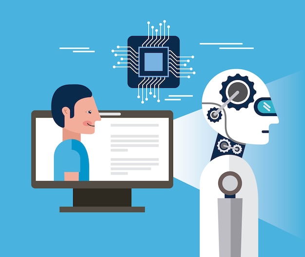 Programmazione di persona del computer di intelligenza artificiale