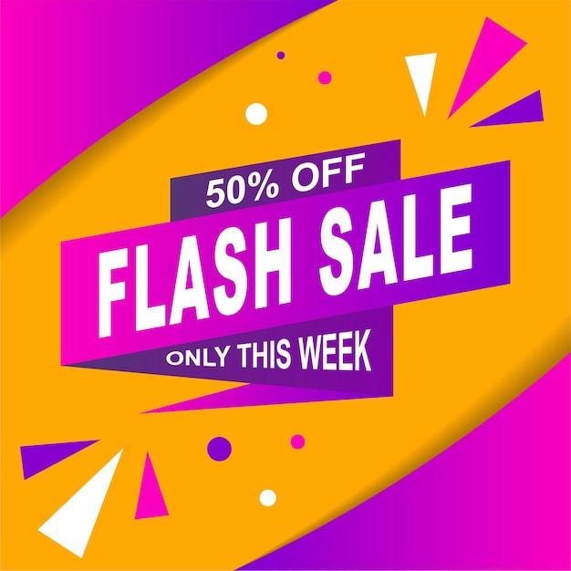 Promozione modello banner sconto vendita, offerta speciale, grande vendita, sconto, super vendita, mega vendita