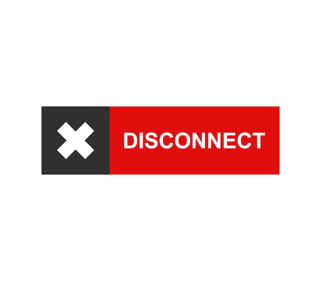 Pulsante Disconnetti