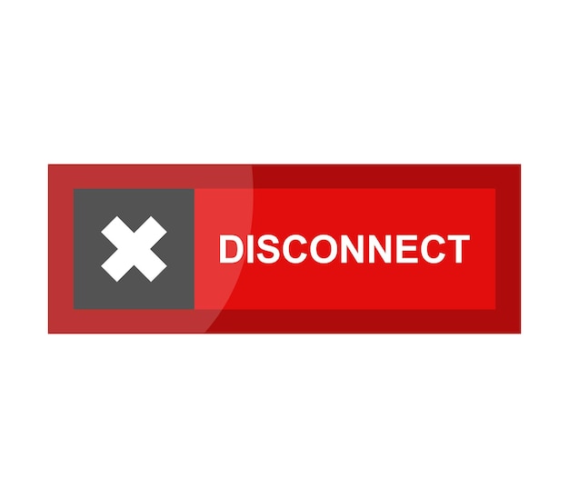 Pulsante Disconnetti