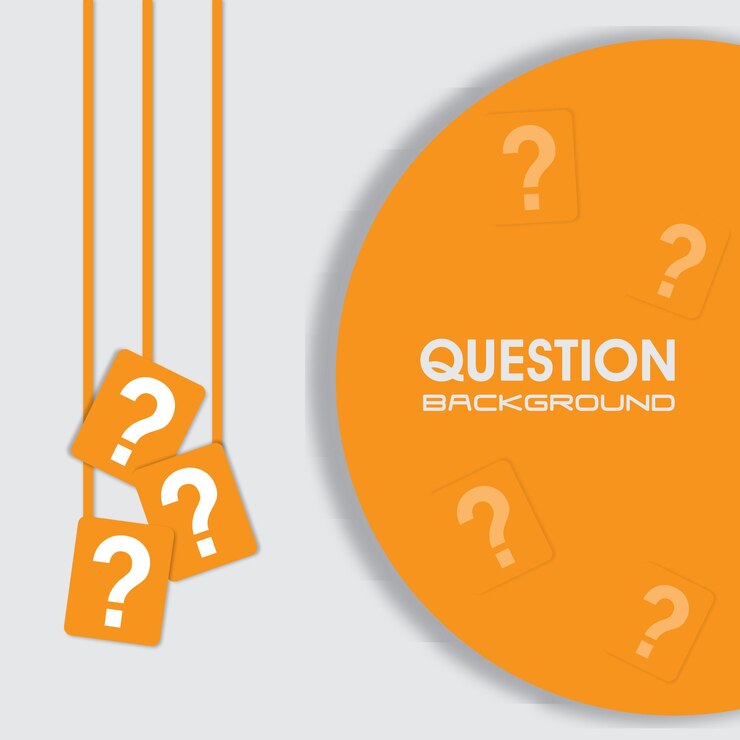 Punto interrogativo segno disegno dello sfondo