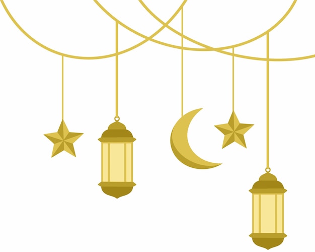 Quadro della lanterna Ramadhan Kareem Sfondio