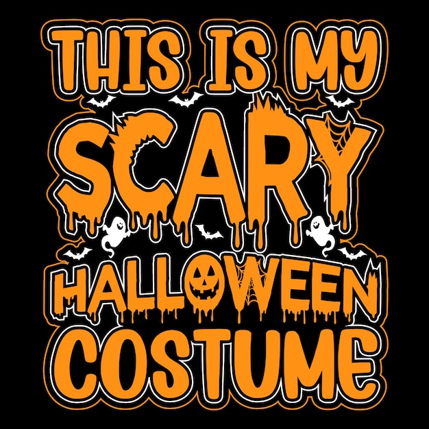 Questo è il mio spaventoso costume di Halloween
