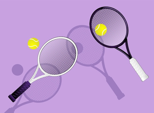 Racchette e palle da tennis