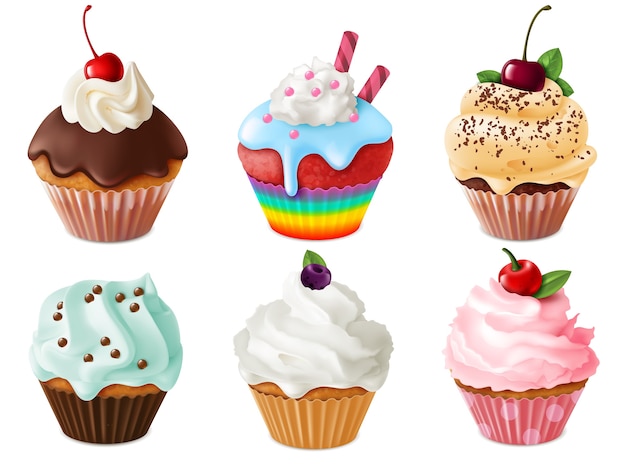 Raccolta di cupcakes