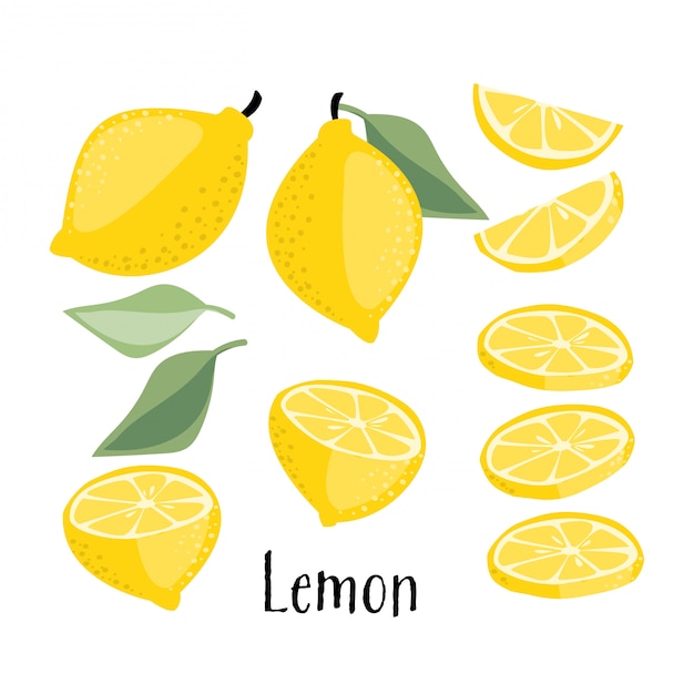 Raccolta di frutti di limone