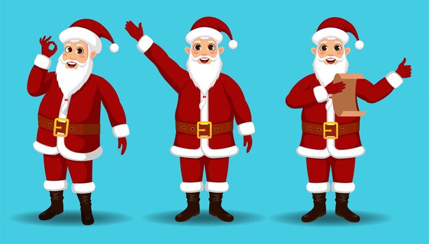 raccolta di Natale Babbo Natale