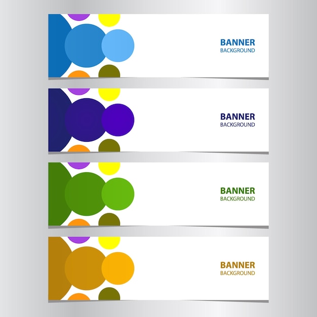 raccolte di sfondo banner moderno semplice
