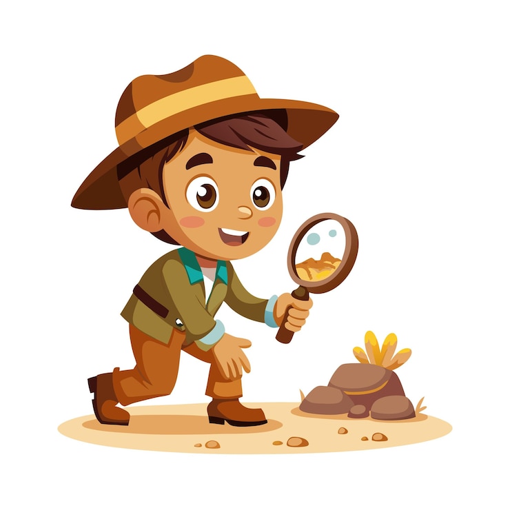 Vettore ragazzi bambini intrattenimento e divertimento personaggio di cartone animato concetto di illustrazione vettoriale