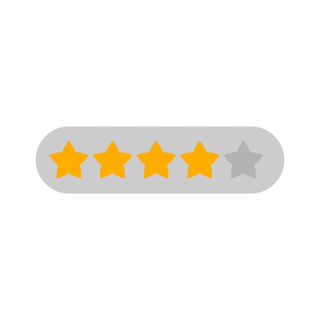 rating review icon illustrazione design