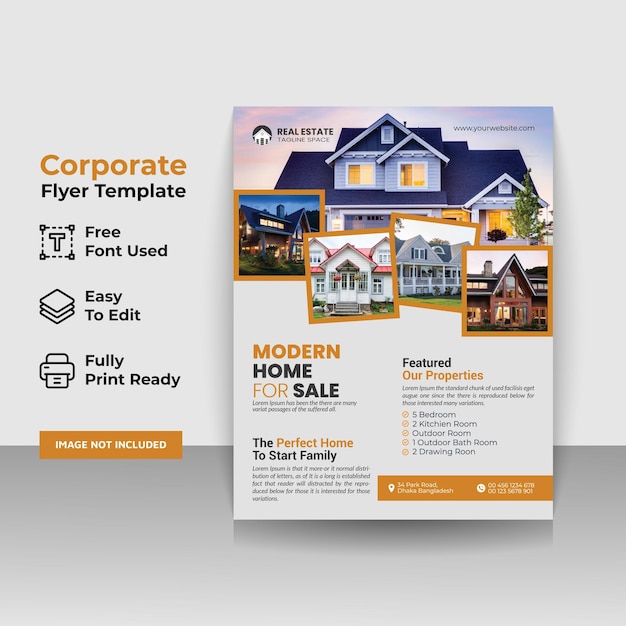 Real Estate Flyer Design