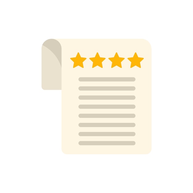 Recensione del cliente con valutazione a cinque stelle che fornisce un feedback positivo