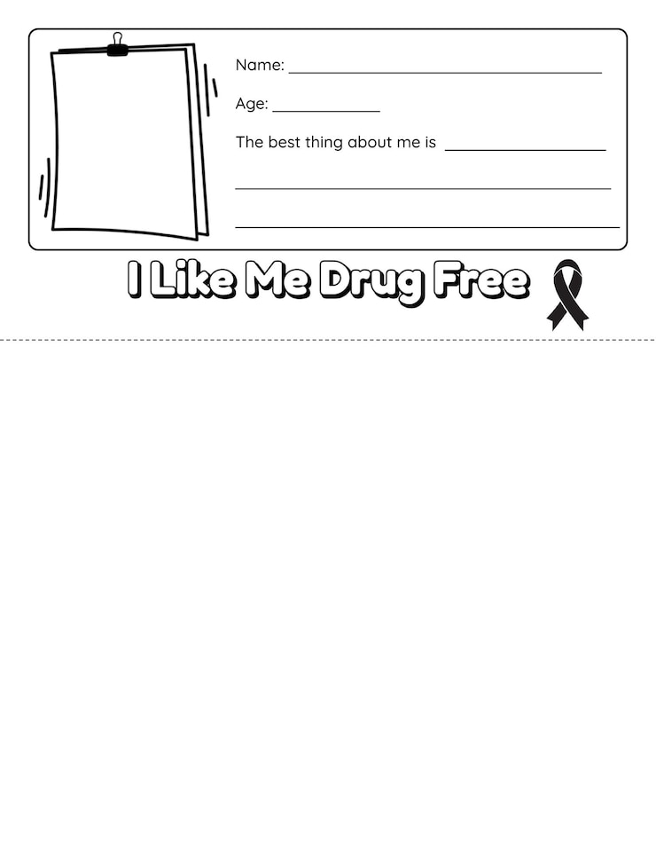 Vettore red ribbon settimana flip book