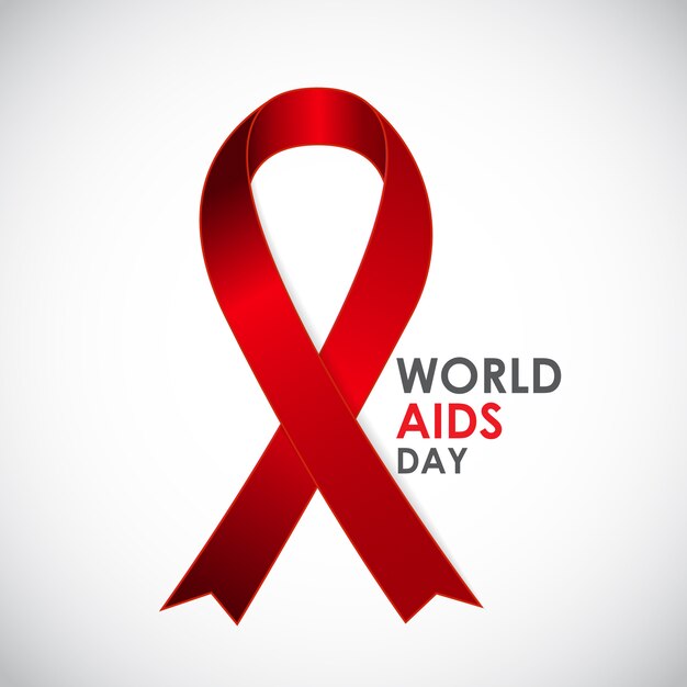 Red Ribon - Simbolo della Giornata mondiale contro l'AIDS del 21 dicembre