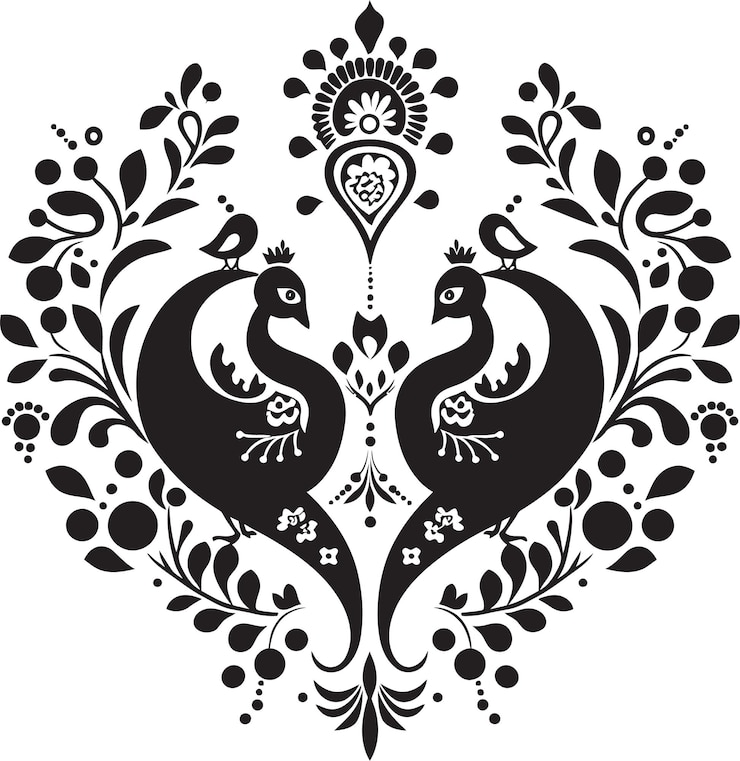 Vettore regal romance tradizionale matrimoniale logo celestial connection wedding bliss vector icon