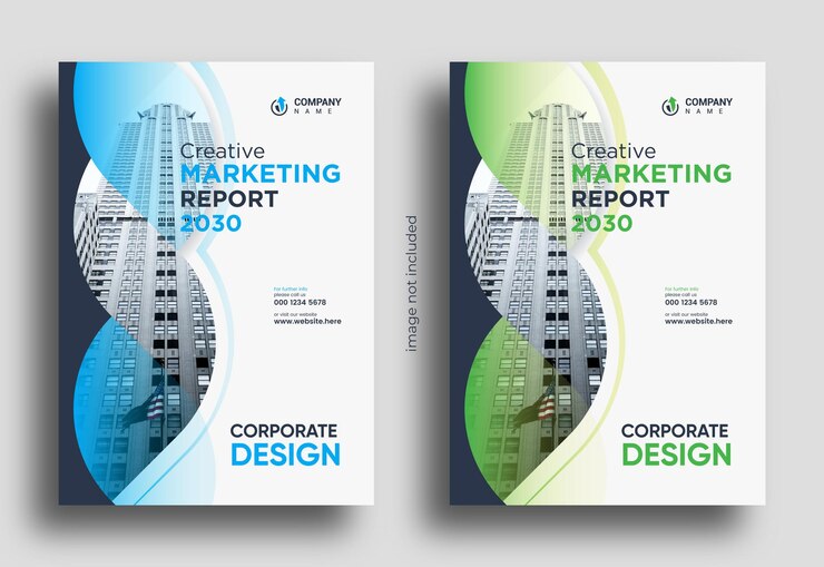 Vettore relazione annuale brochure volantino design volantino presentazione libro copertina rivista aziendale modello eps
