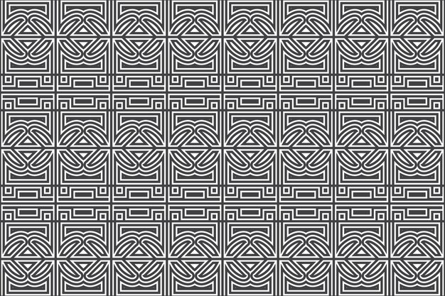 Reticolo senza giunte astratto decorativo delle linee