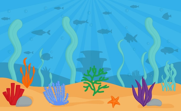 Reticolo senza giunte dell'alga dell'acquario Alghe oceaniche delle piante marine