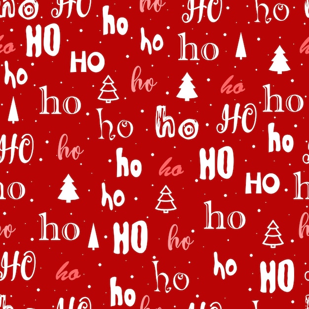 Reticolo senza giunte di Natale Reticolo di Hohoho