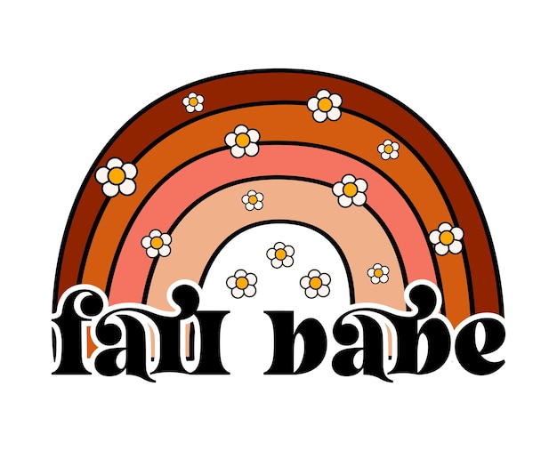 Retro autunno svg design e zucca svg design file