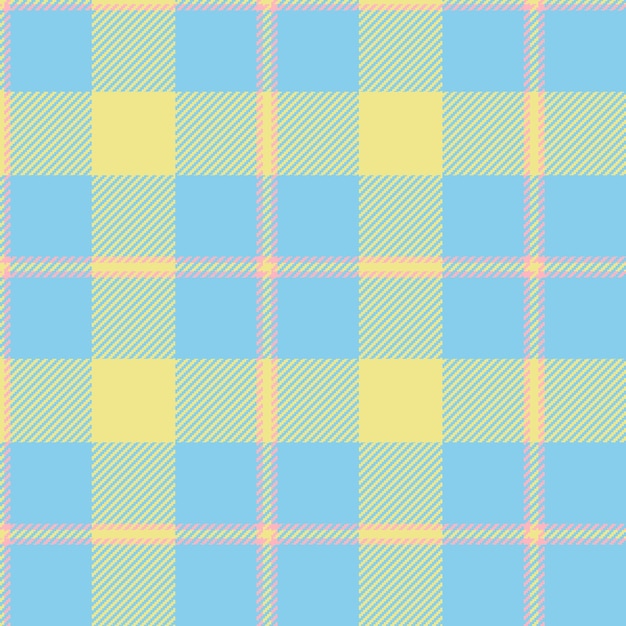 Retro Vintage Pastel Plaid per abbigliamento e decorazione