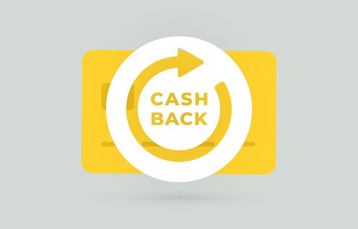 Rimborso cashback e programma fedeltà Rewards in design piatto
