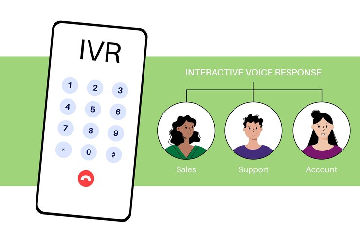 Vettore risposta vocale interattiva