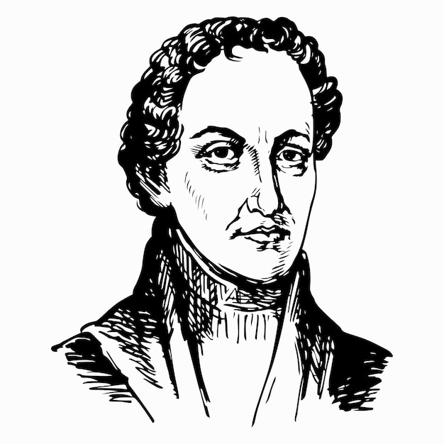 Ritratto di un uomo del XIX secolo