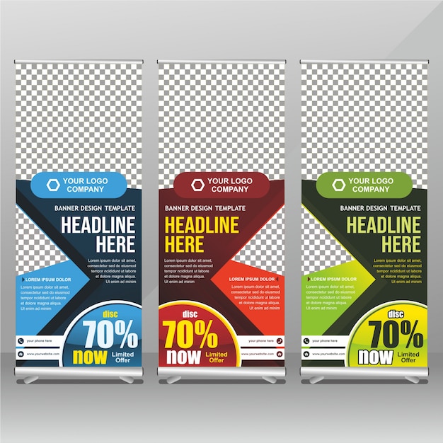 Rollup banner modello idea